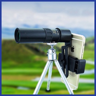 [venta caliente] 4k 10-300x40mm super teleobjetivo zoom monocular telescopio /trípode y clip set