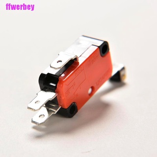 [ffwerbey] 1Pcs Micro Switch Spdt Hinge Roller Lever 15A V-156-1C25