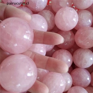 (Nuevo *) 1 Pieza De Cristal Curativo Rosa Natural De Cuarzo Esfera De Adivinación 20 Mm pairucutin.cl