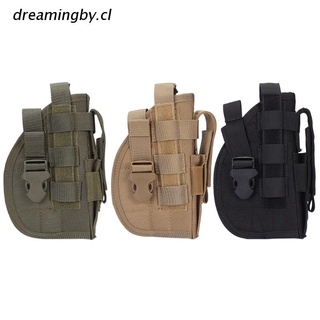 dreamingby.cl Molle Belt Holster Pounch for Left or Right Handed Shooters S&W M&P Shield Glock 45 92 96 Outdoor