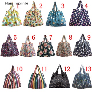 [nanjingxinbi] bolsa de la compra señora plegable oxford tela reutilizable bolsa de reciclaje organización bolsa [caliente]