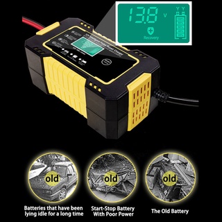 [buysmartwatchzc]cargador de batería de coche 12v 6a reparación de pulsos para pantalla lcd digital de automóvil (2)