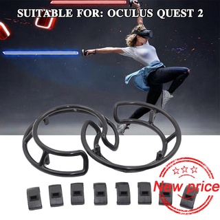1Pc Oculus Quest 2 Anti-Collision Protection Frame Loop Headset Vr Bumper Accessory Grip X7K2