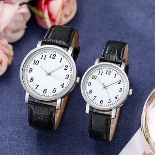 Relojes Pareja Moda Casual Reloj De Cuarzo Con Pulsera De Cuero Relojes De Mujer Relojes De Hombre (5)