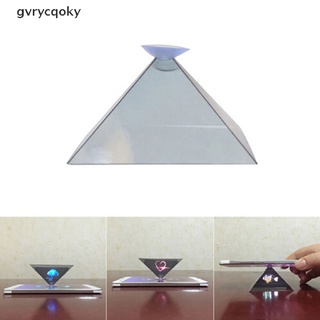 [gvry] 2 piezas 3d holograma pirámide proyector de vídeo soporte universal para teléfono (2)