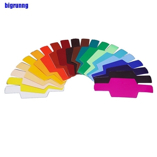 Bigr Selens 20 pzs Filtros De Gel De color De luz De velocidad/Flash/velocidad/Se-Cg20 Jjll