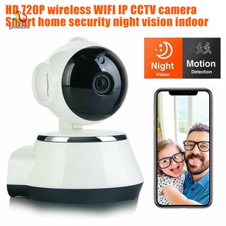HD 720P Inalámbrico WIFI IP CCTV Cámara Inteligente Seguridad Hogar Visión Nocturna Interior