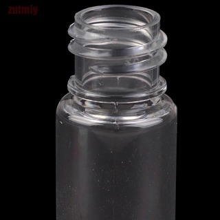 [Zutmiy] 5 botellas de PE 10 ml 20 ml 30 ml 50 ml 60 ml 80 ml 100 ml 120 ml botella gotero de plástico TK (5)
