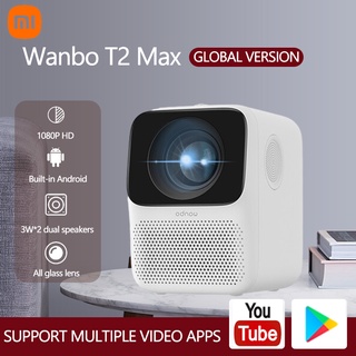 Xiaomi Versión Global Wanbo T2 Max LCD Proyector 1080P Corrección Vertical Portátil Cine En Casa T2 Gratis (1)