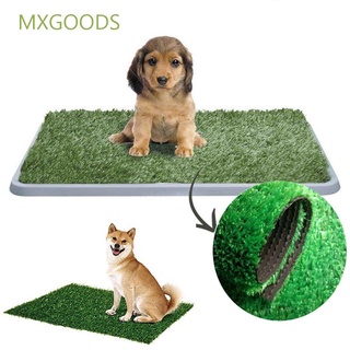 Mxgoods interior mascota inodoro accesorios de entrenamiento orinal entrenador inodoro alfombrilla de césped almohadilla de arena gato perro suministros parche de césped Artificial