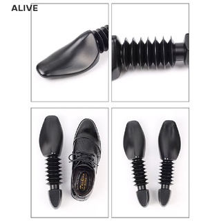 ALIVE 1 Pairs Plastic Shoe Trees Adjustable Length Shoe Trees Stretcher Boot Holder