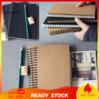 Cuaderno de recortes/libreta de grafito Espiral de Xsyp con estampado en blanco Para cuaderno/graduación/regalo
