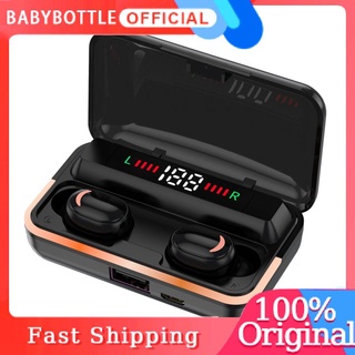 [BA20] E10 auriculares inalámbricos inalámbricos Cool respiración botón pantalla Digital @babybottle