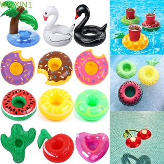 HEEBII 1Pcs Pool Party Inflatable Drink Holders Bar Coasters Drink Floats Inflatable Cup Coasters Party Decoration Kids Toys Pool Floaties Float Toy Swimming Pool Float