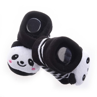 panda - irresistiblemente lindo bebé niño niña 3d bootie calcetines antideslizantes 0-12 meses