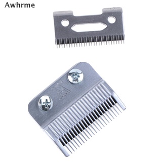 [Awheat] Cuchilla móvil de corte de pelo cuchilla cortadora de acero accesorios con tornillos