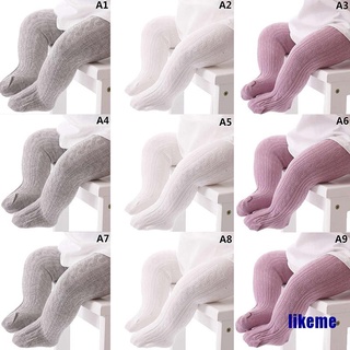 (likeme) Soft breathable baby winter warm cotton pantyhose tights children stockin (1)