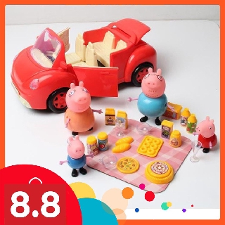 Peppa Pig Picnic Bus combinación conjunto de juguetes