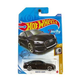 Hot Wheels Audi RS 5 Coupe negro Diecast niños juguetes coche HWAUD05
