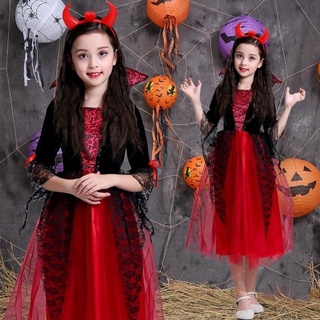 entrega rápida spot gmn halloween disfraz de niños disfraz de vampiro vestido de princesa vestido de fantasía vestido de bola espectáculo disfraz