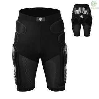 [e&L] Pantalones de armadura de protección de cadera para ciclismo de montaña, ciclismo, esquí, patinaje, snowboard