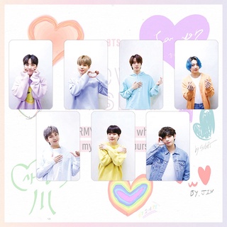7 Unids/Set Kpop BTS Love Myself Postal Lomo Tarjetas Foto Tarjeta Para Fans Colección Papel Multicolor (3)