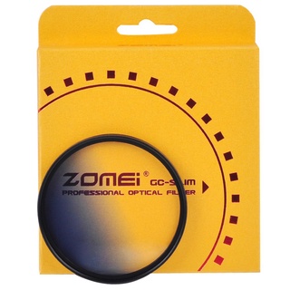 Zomei Professional 49/52/58/67/72/77mm filtro redondo Ultra delgado para cámara (6)