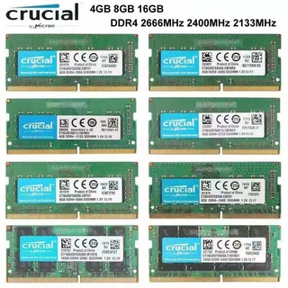 Crucial 4GB 8GB 16GB DDR4 2400Mhz 2666Mhz 2133Mhz 3200Mhz 1.2V 260Pin SODIMM Laptop Memory RAM