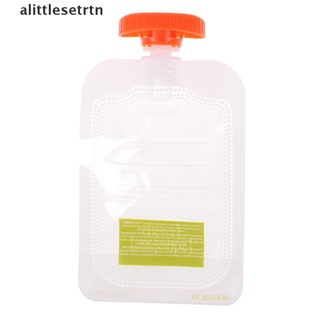 [alittlesetrtn] 10 bolsas resellables frescas exprimidas bebé destete de alimentos puré reutilizable exprimir [alittlesetrtn]