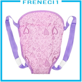 [freneci1] Mochila portadora De muñecas Para niñas a la moda accesorios Para muñeca/atrás Carrier con correas regulables Para bebés