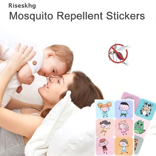 riseskhg 38 unids/set natural anti mosquito repelente pegatinas no tóxicos insectos insectos *venta caliente