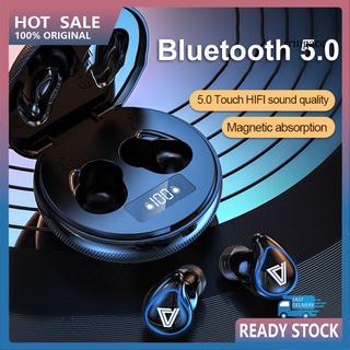 [rgc] audífonos inalámbricos bluetooth 5.0 con pantalla digital táctil a29 tws