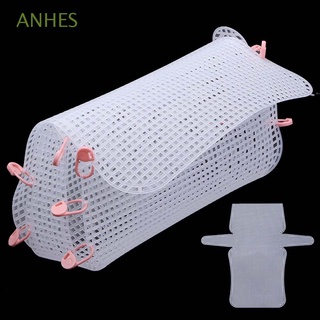 ANHES Cuttable Knitting Lining Weaving Knit Helper Plastic Mesh Sheet Easy Samll Black Making Shoulder Bags Crossbody Bag Auxiliary Knitting DIY Material Accessories