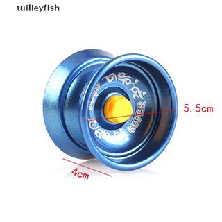 Tuilieyfish 1Pc Profesional YoYo Aleación De Aluminio Cuerda Yo-Rodamiento De Bolas Interesante Juguete CL (5)
