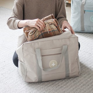 All readyLarge capacidad bolsa de almacenamiento carro caso arreglo bolsa de avión bolsa de un solo hombro bolsa de equipaje de viaje portátil plegable bolsa de almacenamiento de ropa