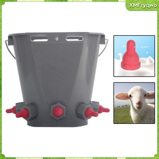 8l capacidad cabra\\\\'s cubo de leche granja cubo de alimentación para bebé cabra