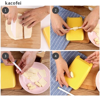 [kacofei] pasta macaroni board spaghetti gnocchi maker rolling pin cocina bebé herramienta de alimentos (4)