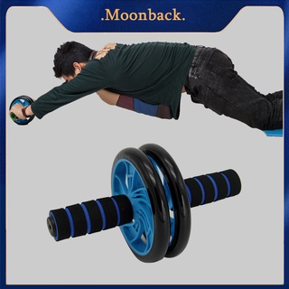 Moon_Moonback - rodillo de ejercicio (15 cm, sin ruido, celulitis, eliminación de gran rueda, multiusos, abdominales, para gimnasio en casa)