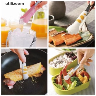 [Utilizoom] Cat Paw Shape Food Tongs Cute Cartoon Meal Tongs Stainless Steel Barbecue Tongs HOT SELL