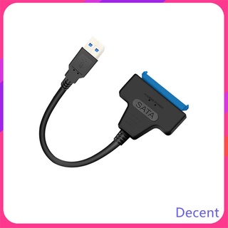 Cable de disco duro de 2.5 pulgadas para disco fácil USB 3.0 a SATA III cable adaptador de unidad de estado sólido compatible con UASP 2TB USB3.0