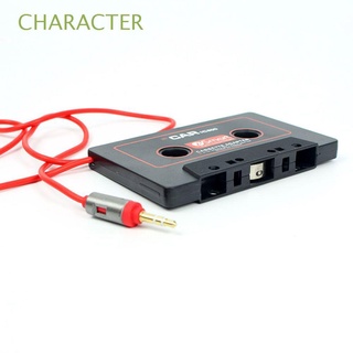 Character IPhone enchufe coche Audio IPod convertidor reproductor de CD Cassette cinta adaptador/Multicolor
