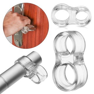 Lanfy seguridad transparente puertas guardia PVC anticolisión anillo de protección Stop parachoques puerta tapón (8)