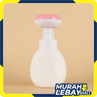 Barato Lebay S224 forma de botella de jabón flor de espuma/recarga botella de jabón/dispensador de jabón en forma de flor/bomba botella de jabón