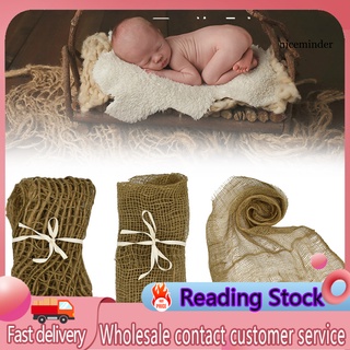 Nice_Newborn Baby yute cesta Stuffer arpillera capa red telón de fondo manta foto Prop (1)