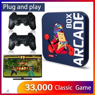 * Arcade Box Classic Retro Game Console for PS1/DC Built-in 33000 Games 64GB Mini Video Game Super Console 4K HD Display on TV youmylovess