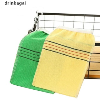 [drinka] 4 piezas toalla de doble cara coreana exfoliante toalla de baño exfoliante corporal toalla de ducha 471cl