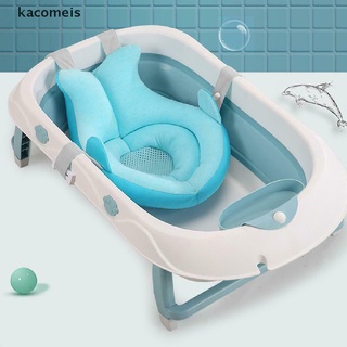 [Kacomeis] Baby Bath Tub Pad Shower Newborn Kids Bath Seat Non-Slip Bathtub Pad Cushion RYU