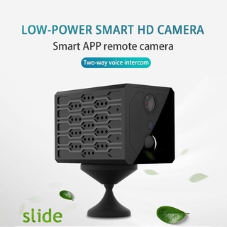 s3 mini cámara ip wifi inalámbrico hd videocámara de movimiento detección con monitoreo en tiempo real y reproducción de vídeo para la diapositiva de seguridad doméstica