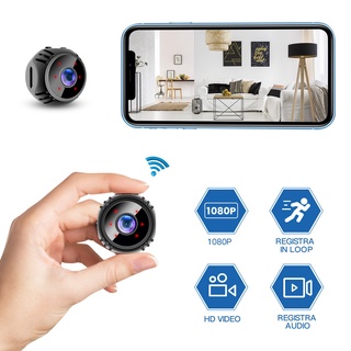 W8 Mini cámara Wifi Micro 1080P soporte tarjeta de vídeo para el hogar sistema de seguridad cámaras de vigilancia con Wifi inalámbrico interior (1)