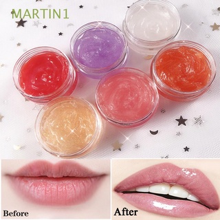 Martin1 regalos de cristal lápiz labial de larga duración bálsamo labial gelatina de las mujeres hidratante reducir las arrugas de labios impermeable cuidado de labios esencia de frutas maquillaje